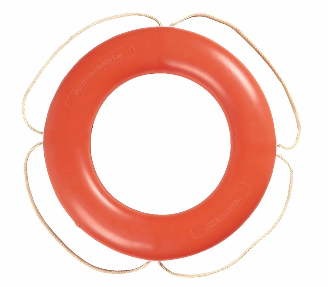 570001 – TAYLOR MADE PFD - Personal Floatation Device, Life Buoy 24 Inch Diameter Ring Orange Closed Cell Foam Core/ ...